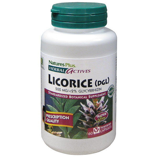 Natures Plus Licorice DGL 60's